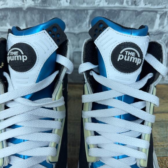 Reebok Shaq Attack Orlando Magic White Blue Black GX3881 Mens Size 8.5 New Rare main image 6